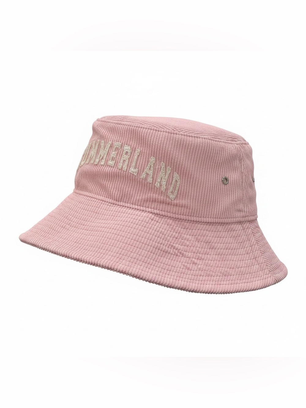 Nahmias  Summerland Pink Corduroy Bucket Hat